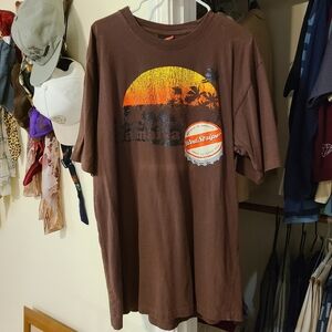 Red Stripe Tee Size 2XL